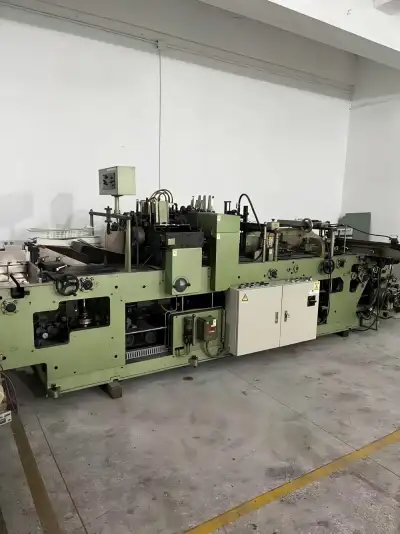 西岡 NK53 Perfect Binding Jacketing and Strapping Machine
